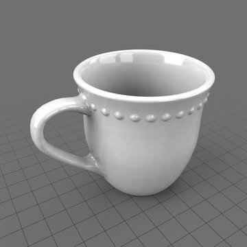 Classic dinnerware cup