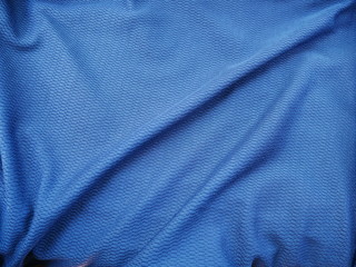 texture of blue fabric