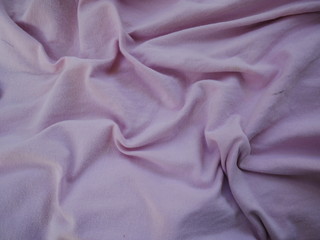 smooth pink silk fabric background,sportswear cloth