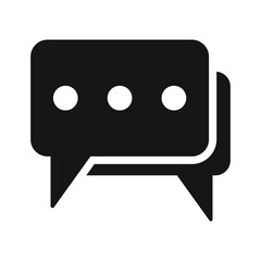 Dialog icon, speech bubble icon, chat icon, sms symblol, comments icon	