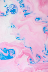 Arrière-plan créatif avec des vagues abstraites peintes à l& 39 huile