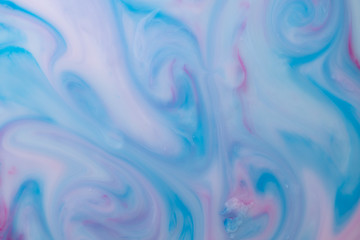 Fototapeta premium Creative background with abstract oil painted waves