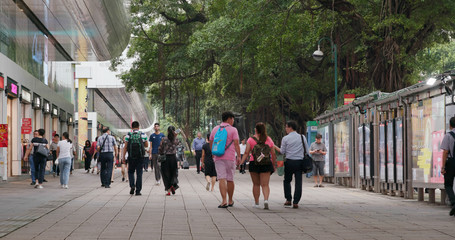 Street in Hong Kong