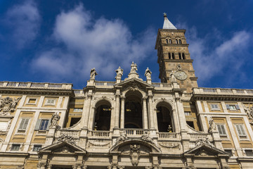 Church Santa Maria Maggiore in Rome, Italy