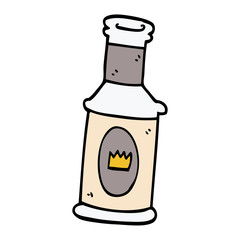 cartoon doodle alcoholic drink
