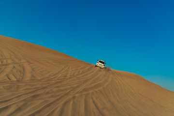 sand dunes in desert