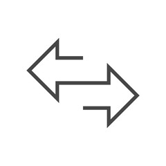 Exchange arrow icon, Sync Arrows