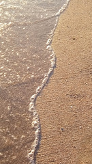 footprints in the sand