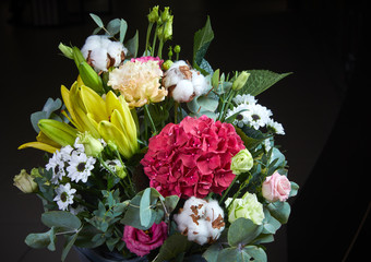 nice bouquet of flowers