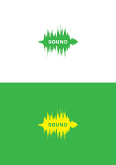 Sound logo template.