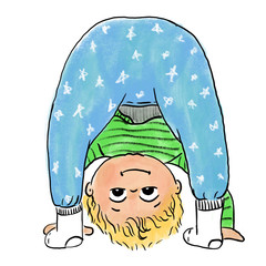 reverse facing child