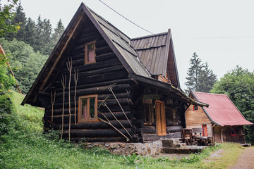 old wooden house