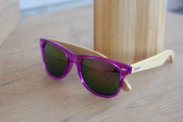 sunglasses on the beach