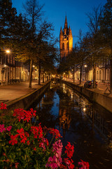 Fototapeta premium Oude Kerk Delft