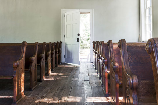 Church tower  at the Old Brick Church
