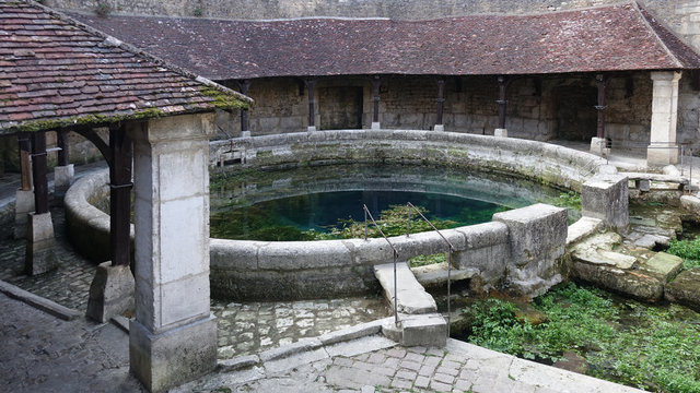 A Tonnerre, la "Fosse d'Yonne" est une source vauclusienne qui a donn&eacute; naissance &agrave; la ville. Un lavoir a &eacute;t&eacute; am&eacute;nag&eacute; autour d'elle au XVIII &egrave;me si&egrave;cle.