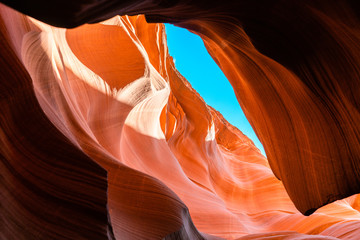 View of Antelope Canyon and Sky