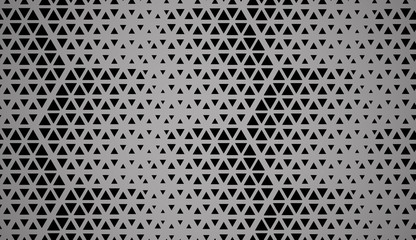 Abstract geometric pattern. Seamless vector background. Black and grey halftone. Graphic modern pattern. Simple lattice graphic design