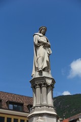 Fototapeta premium Walther-Denkmal, Bozen, Südtirol