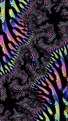 abstract fractal background