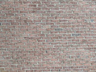 old red brick wall background