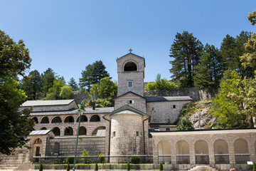 Cetinje Monastery is a Serbian Orthodox monastery - obrazy, fototapety, plakaty