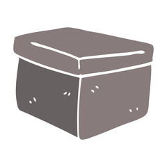 cartoon doodle office filing box