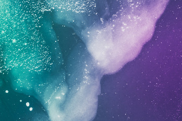 Neon ice, inspiration surreal abstract background