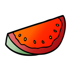 cartoon doodle watermelon
