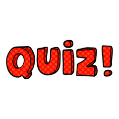 cartoon doodle quiz font