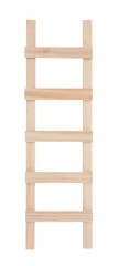 Simple handmade wooden ladder