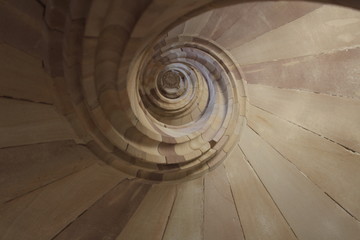 escalera de caracol