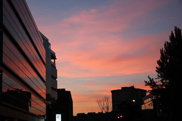 atardecer