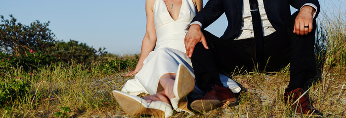 Wedding couple groom and bride