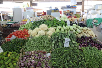 vegetables and fruits
