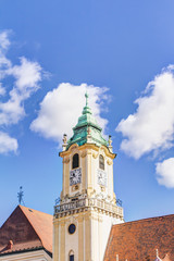 Fototapeta na wymiar Altes Rathaus in der Altstadt von Bratislava