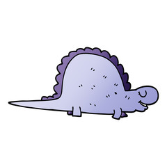 cartoon doodle prehistoric dinosaur