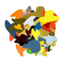 Cappelli volanti nello spazio