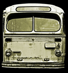 Grey Bus