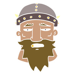 cartoon doodle angry warrior