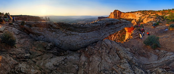 Mesa Arch Panorama Canyonlands Nationalpark