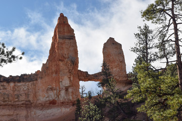 Plakat Amazing Rock Formation in Bryce Canyon