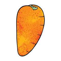 cartoon doodle carrot