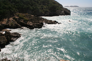 Wildes Wasser, Cala Fornells