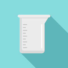 Measurement pot icon. Flat illustration of measurement pot vector icon for web design