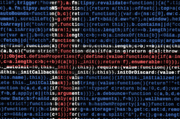 Iceland flag  is depicted on the screen with the program code. The concept of modern technology and site development