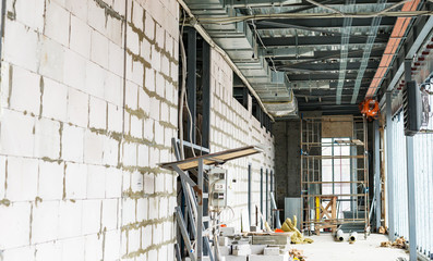 Construction of a new office space