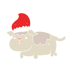 cute christmas dog