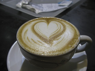 CAFE ESPUMA CORAZON ITALIA TURIN