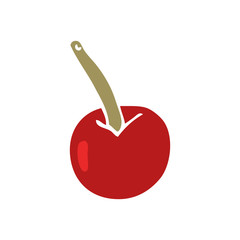 cartoon doodle cherry